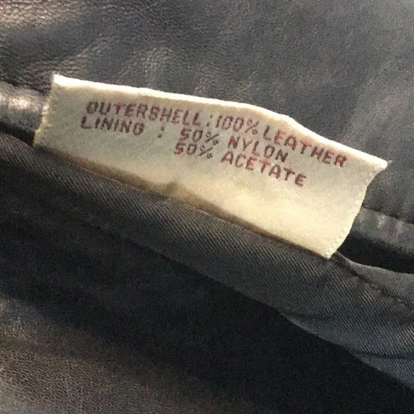 Cassidy Vintage 1980’s Leather Tapered Trench Coat - Picture 8 of 10